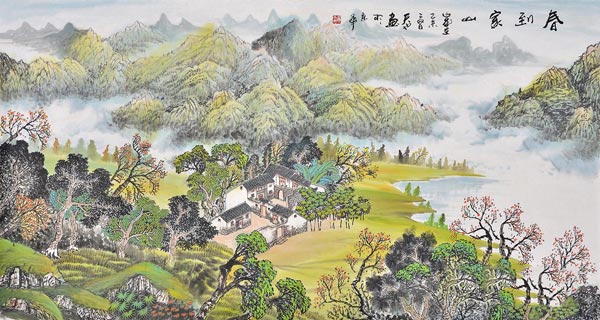 春到家山效果圖