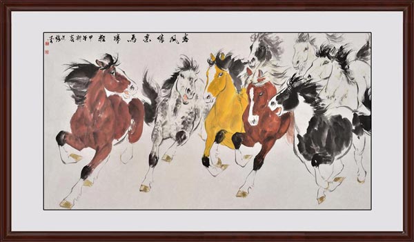 八駿圖效果圖