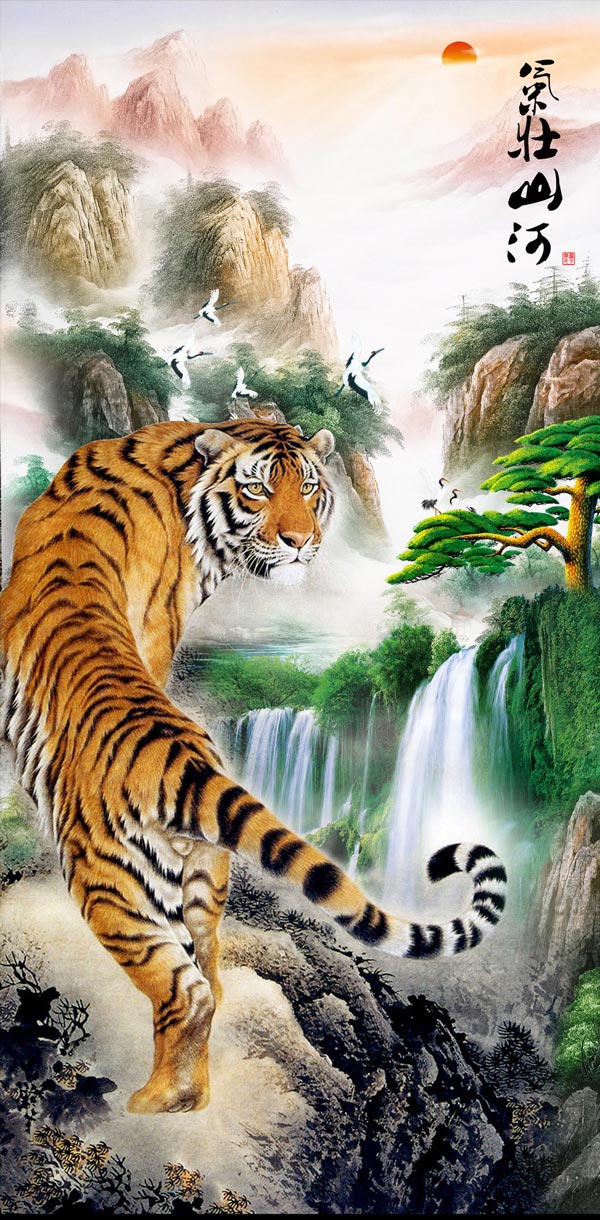 上山虎效果圖