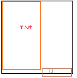 4平方米房間效果圖