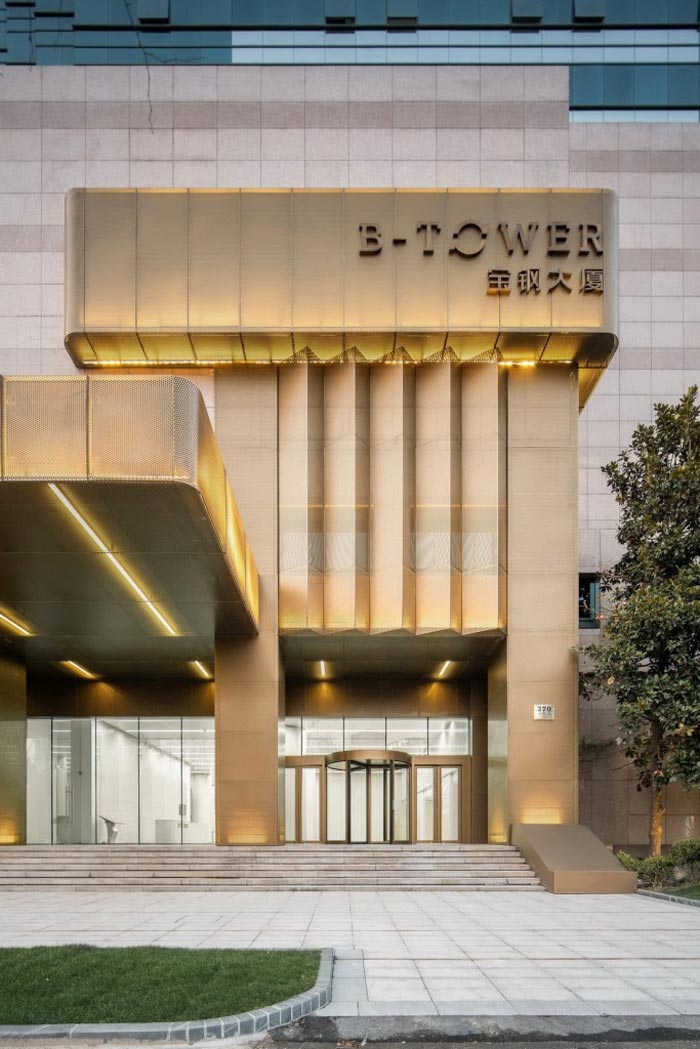 上海寶鋼大廈入口設(shè)計(jì)方案