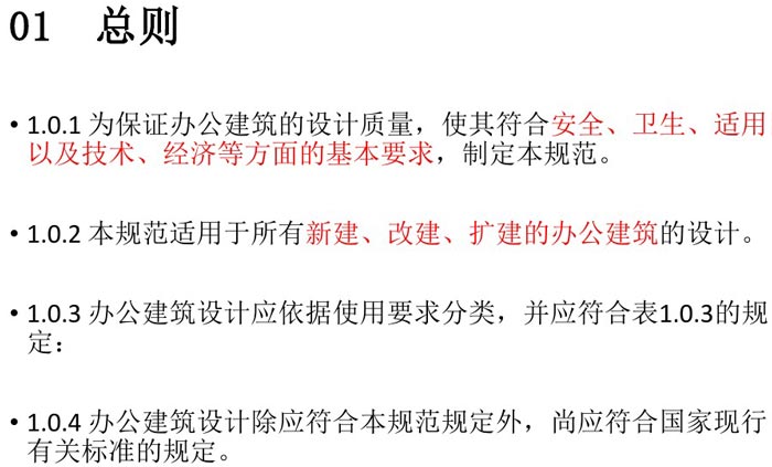 辦公建筑設計規(guī)范總結細節(jié)解讀圖